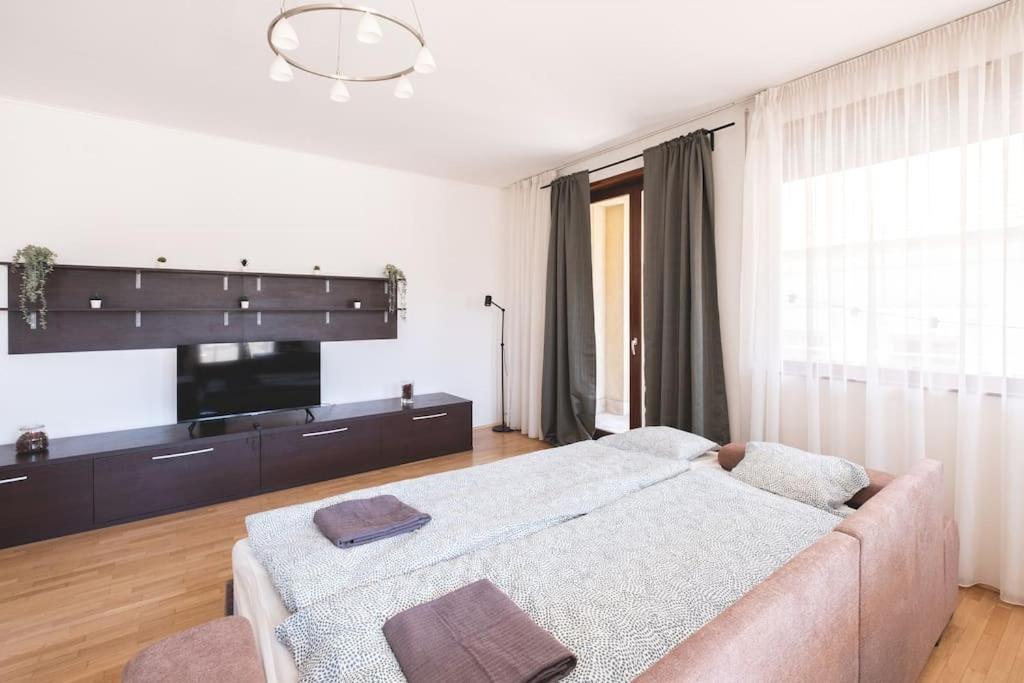 부다페스트 Bright Downtown Balcony Retreat 아파트 외부 사진
