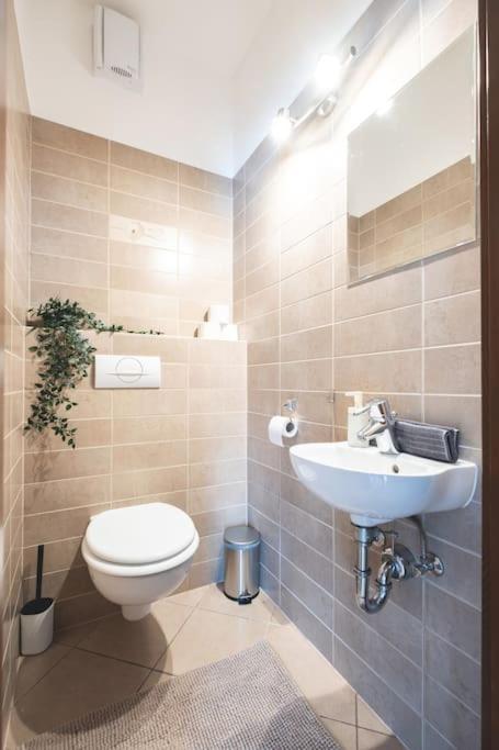 부다페스트 Bright Downtown Balcony Retreat 아파트 외부 사진