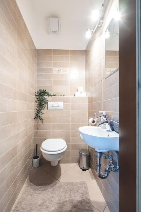 부다페스트 Bright Downtown Balcony Retreat 아파트 외부 사진